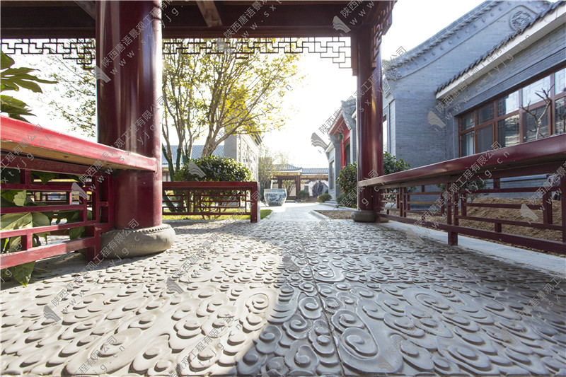 唐语砖雕地砖系列实景案例
